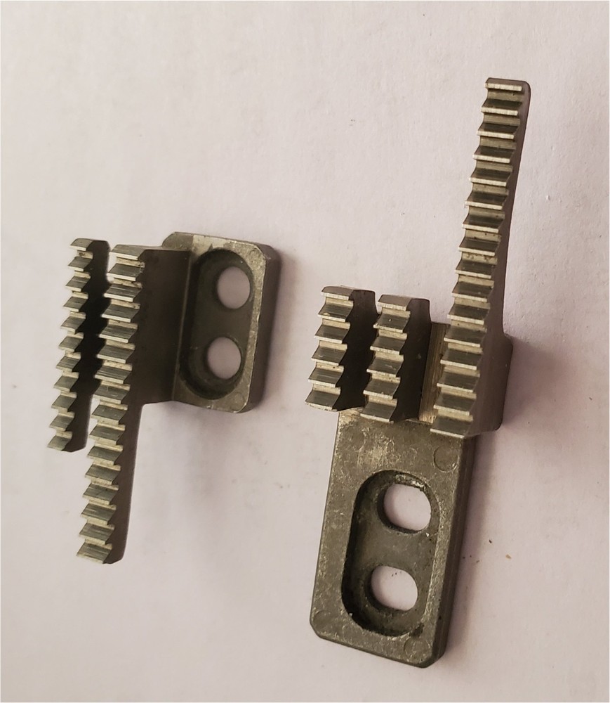 FEED DOGS FOR BERNETTE SERGER 334D WITH DIFFERENTIAL FEED