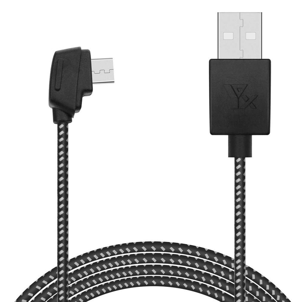 Hanatora Remote Controller USB Charging Cable Cord for DJI Mavic 2 Pro Black
