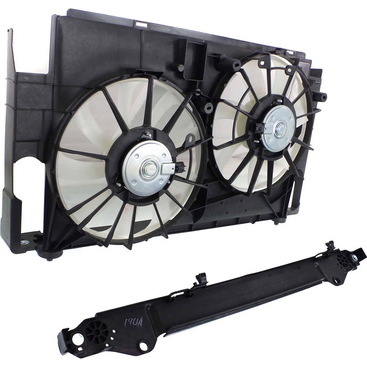 Radiator Cooling Fan Dual Assembly For 2013-2018 Toyota RAV4 North America Built