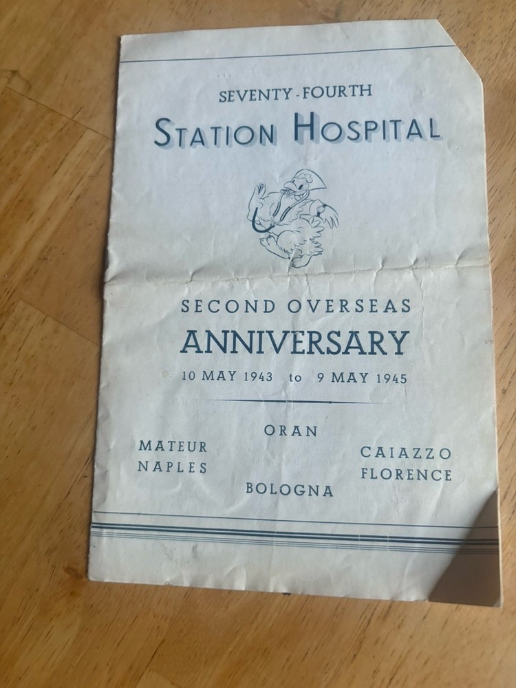 WWII US Navy USS Thurston Program Papers Look