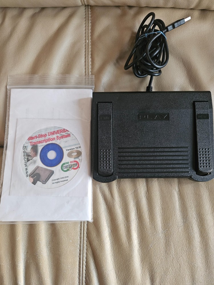 START-STOP UNIVERSAL PEDAL TRANSCRIPTION SYSTEM VERSION 10.03 NEW. NEVER USED