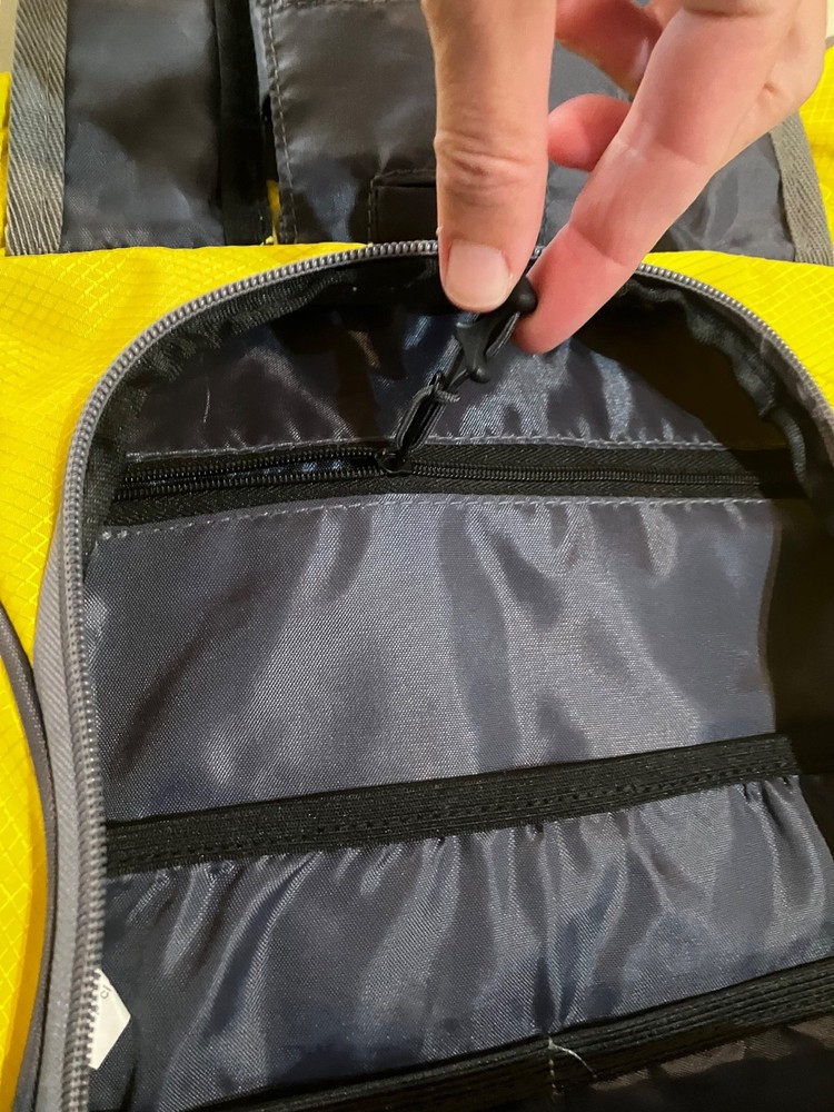 Solar sack day pack with hydration bladder - please read description!