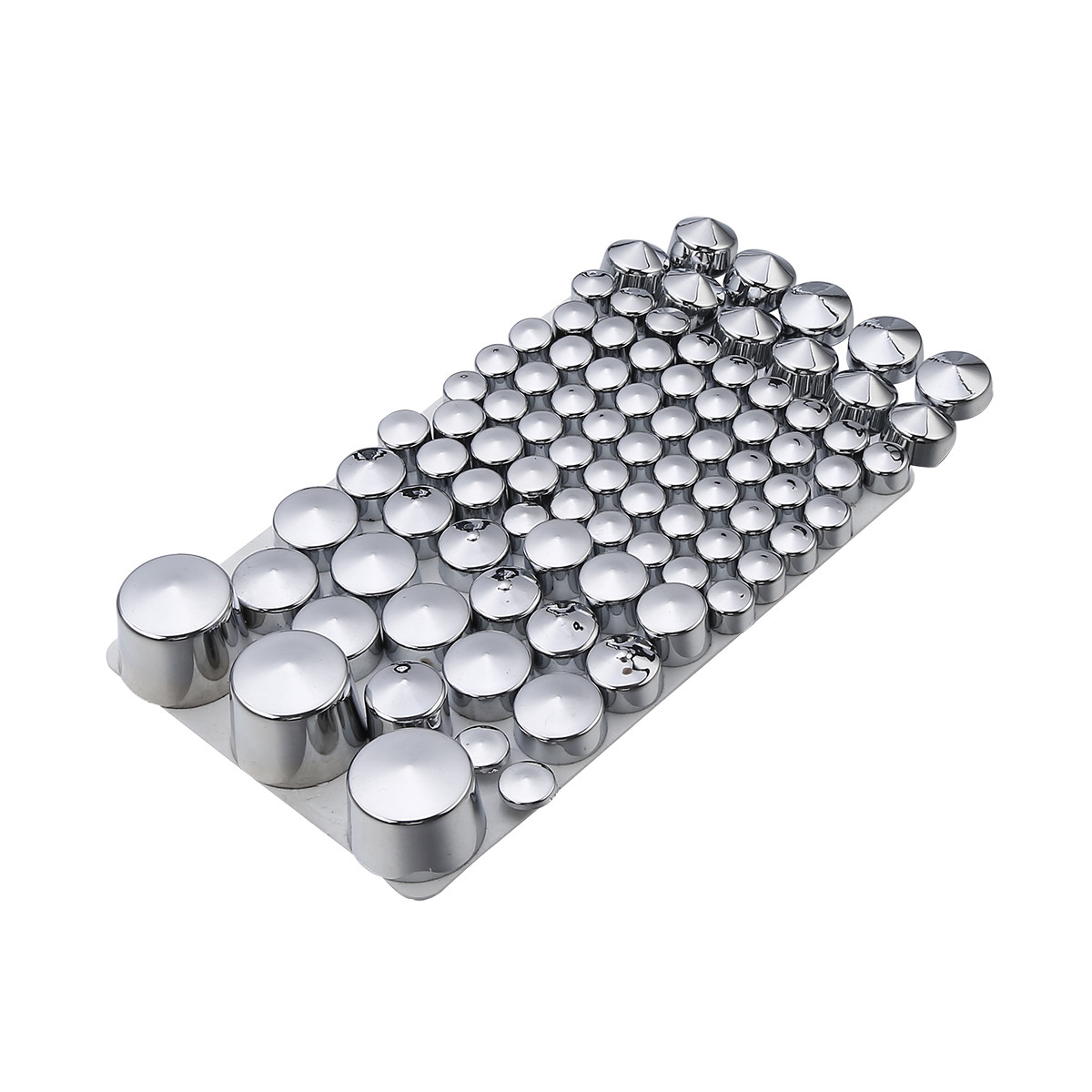 Chrome Bolt Toppers Caps Cover Fit For Harley Softail Twin Cam 1984-2006 02 03