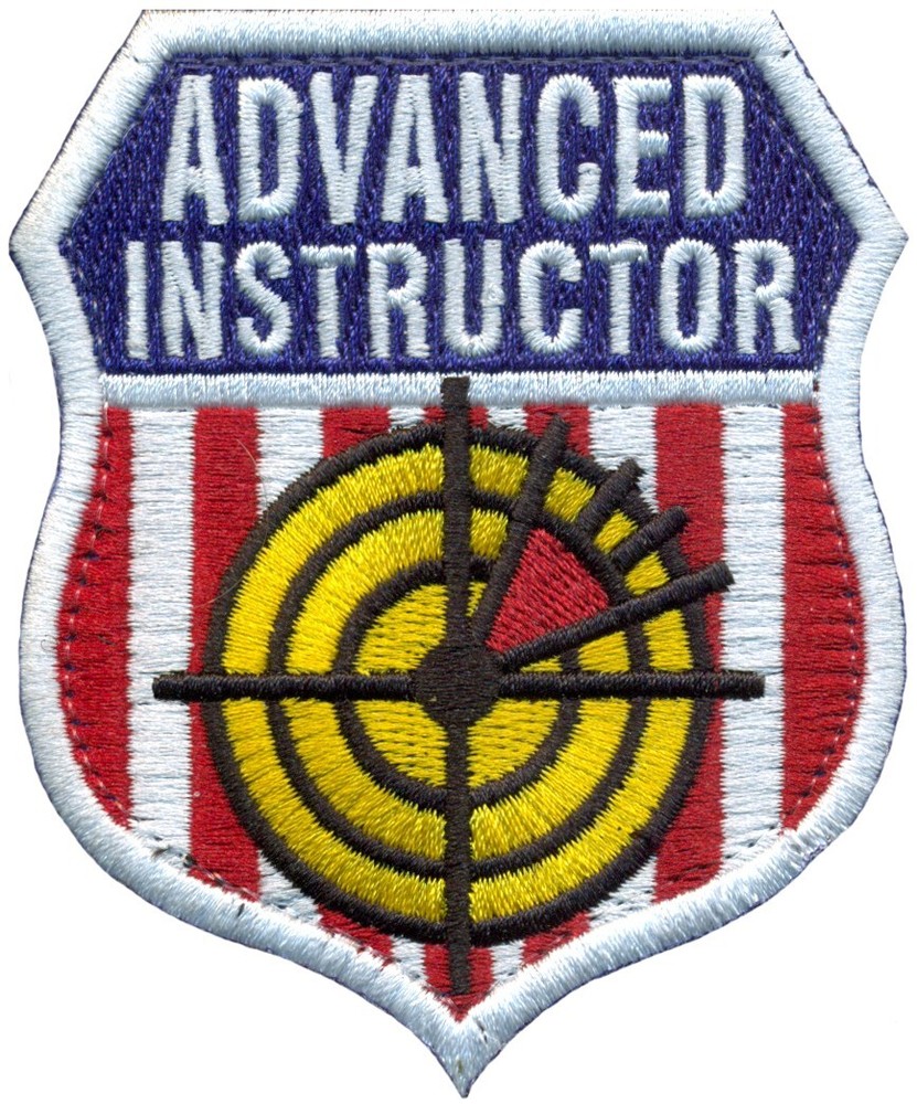 USAF 509th WEAPONS SQUADRON PATCH - ADVANCED INSTRUCTOR