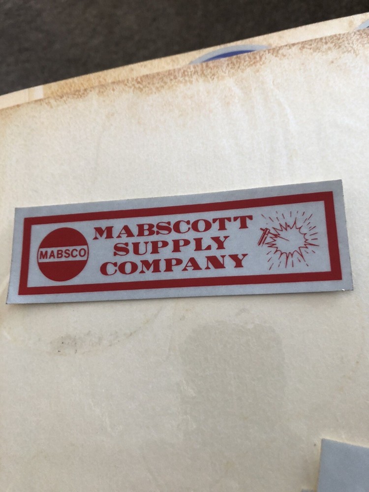 Coal Mining Stickers. Nice Older Vendor