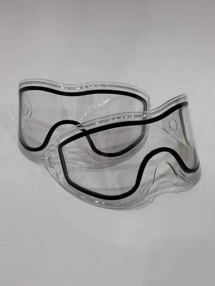 2 Empire E-Vents / E Flex Clear Lenses - Paintball Masks