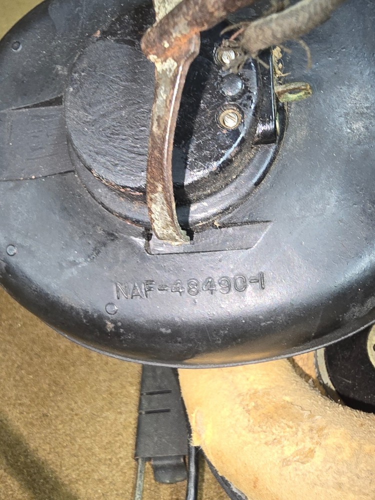 WWII USAAF Pilot Radio Headset with Microphone