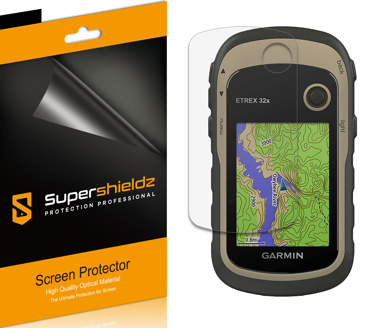 6X Anti Glare Matte Screen Protector for Garmin eTrex 10/20/20x/22x/30/30x/32x