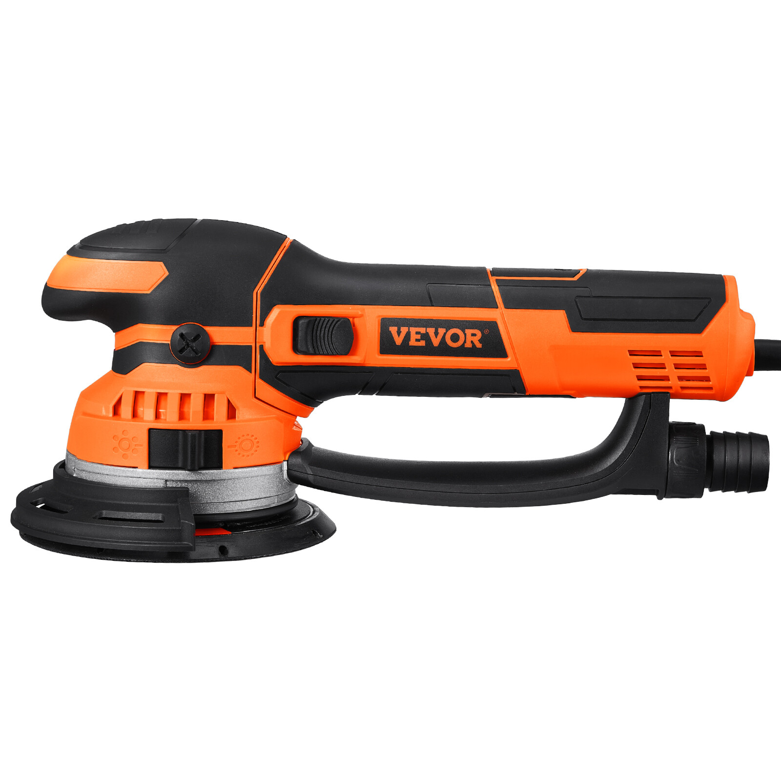 Random Orbital Sander 6'' DA & GA Dual-Action Sander 10 PCS Sandpapers 6 Speeds