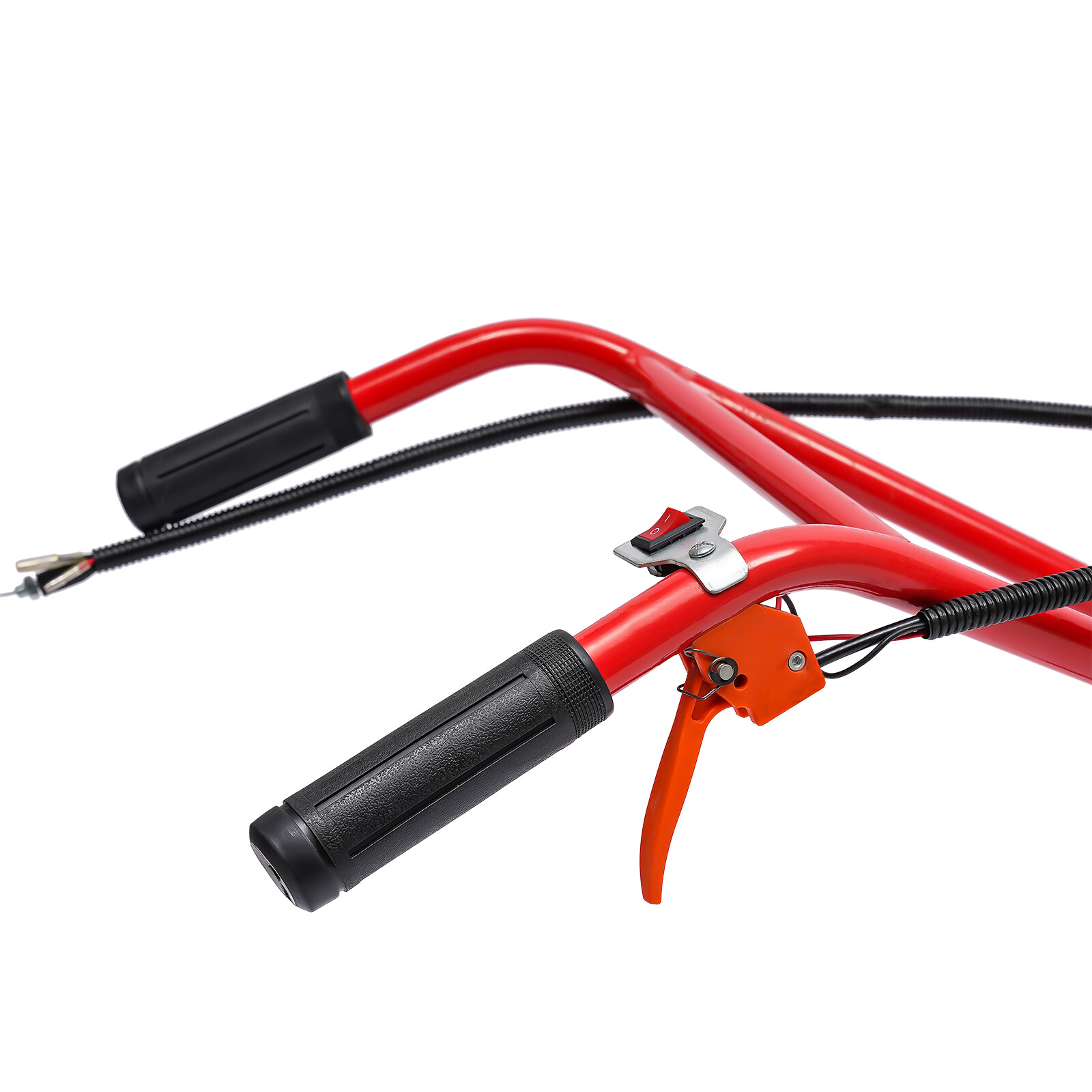 Lawn Mower Trimmer 2 Stroke Gasoline Brush Cutter Hand Push Grass Cutter Garden