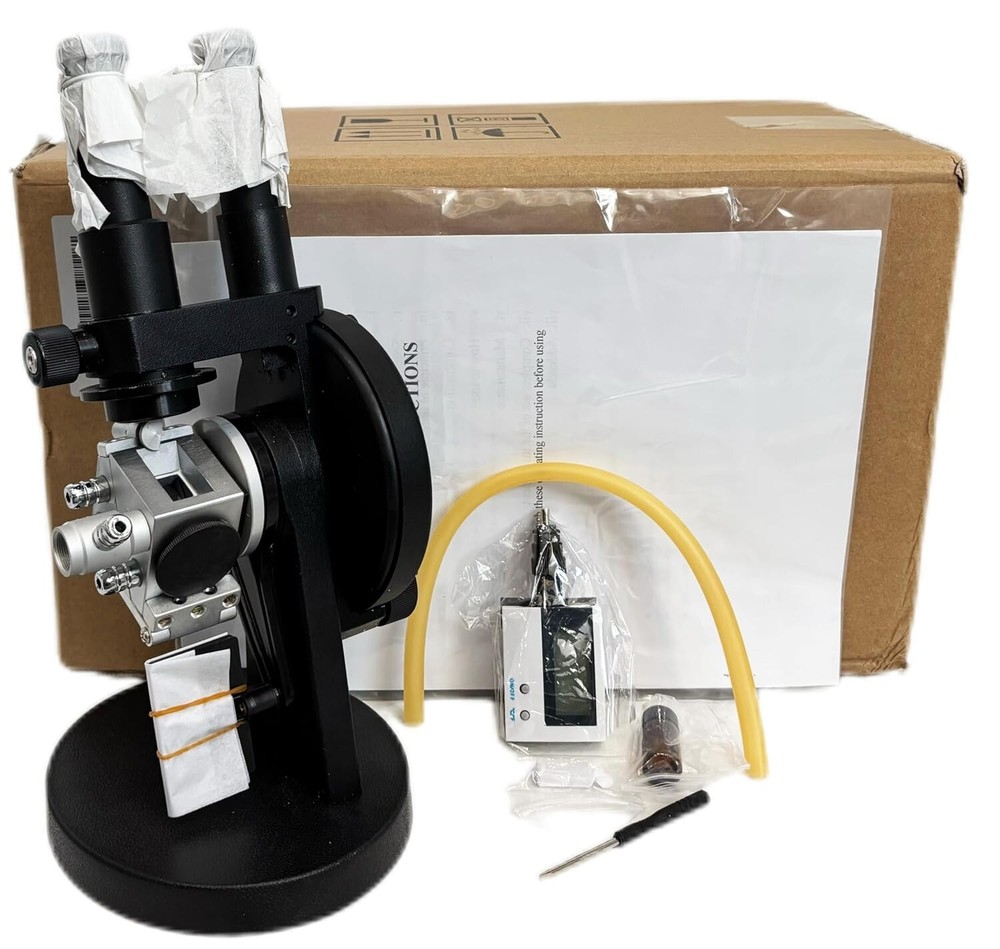 Binocular Refractometer Abbe Refractometer with Range 1.3000-1.7000nD 0-95% Brix