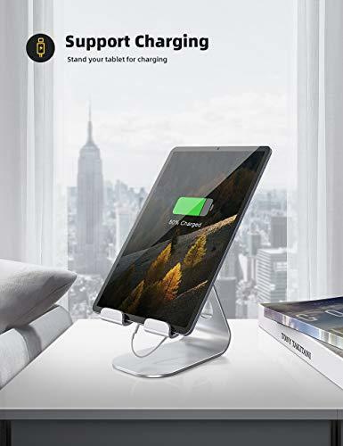 Lamicall Tablet Stand Adjustable, Tablet Holder for 4 - 13 Inch Tablet and