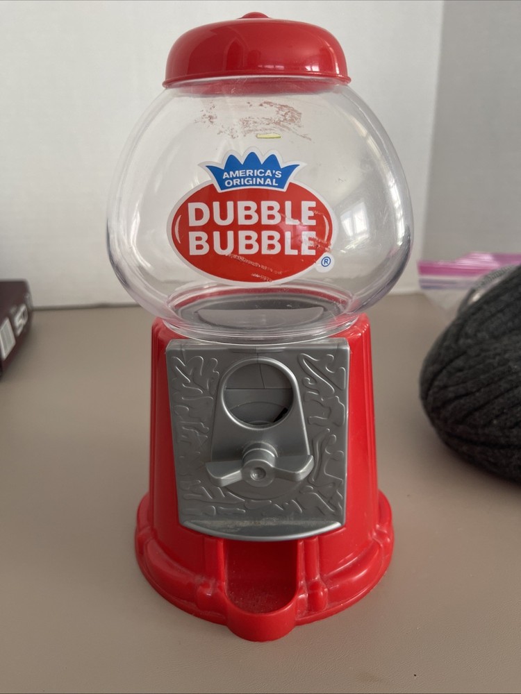 Dubble Bubble Plastic Gumball Machine