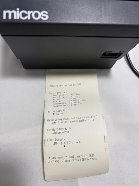 Epson Micros M129C TM-T88III Thermal Receipt Printer