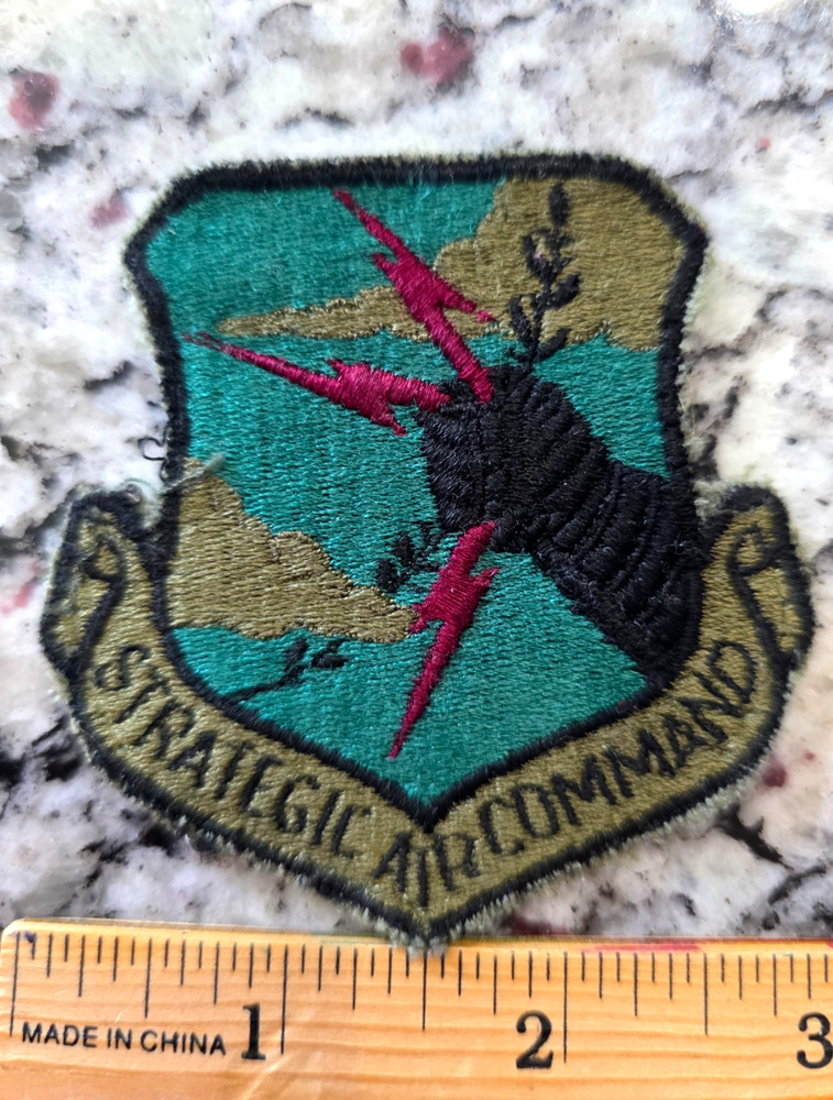 U.S. Military USAF Strategic Air Command Patch
