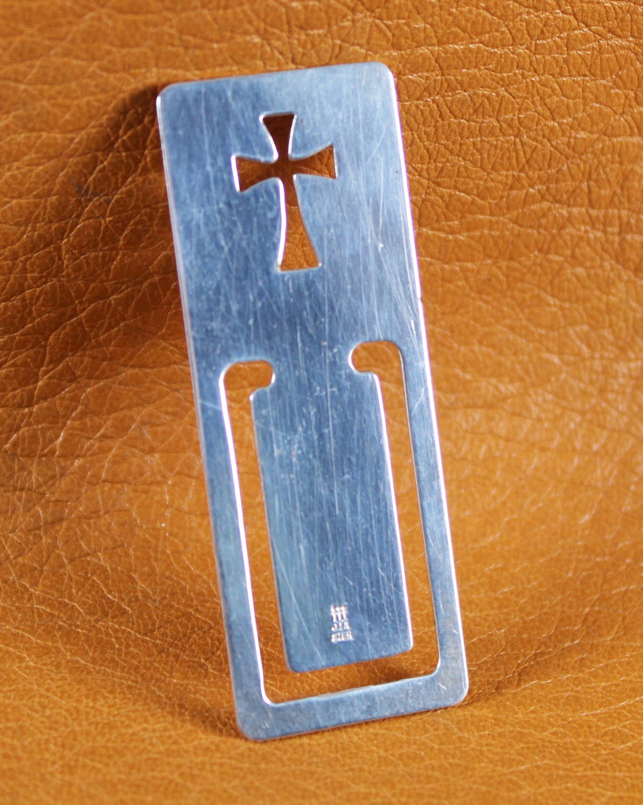 Retired James Avery CROSSLET Cutout Cross Bookmark Sterling Silver 2" Length