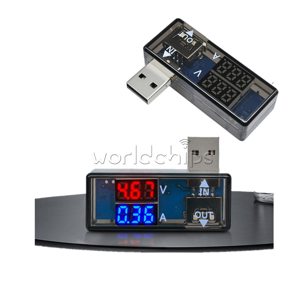 5V Digital LED Display USB Charger Current Voltage Power Detector Tester Meter