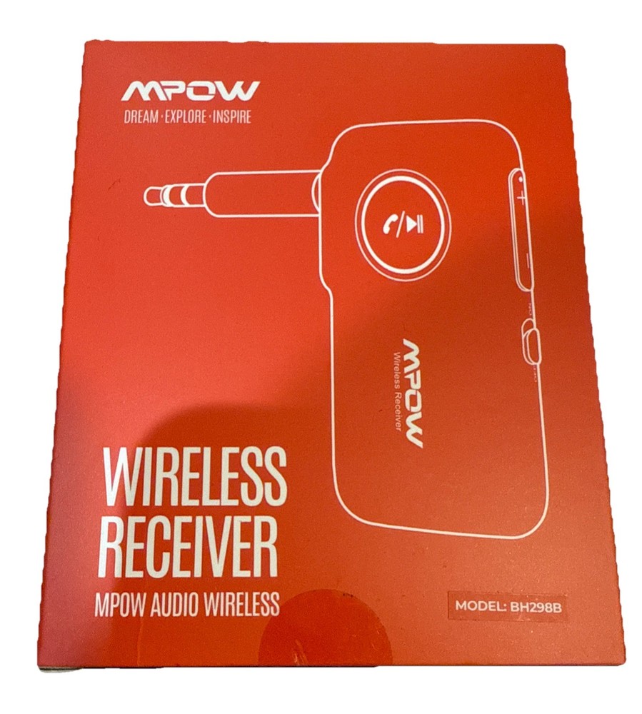 MPOW BH298B Wireless Audio Bluetooth Receiver NEW