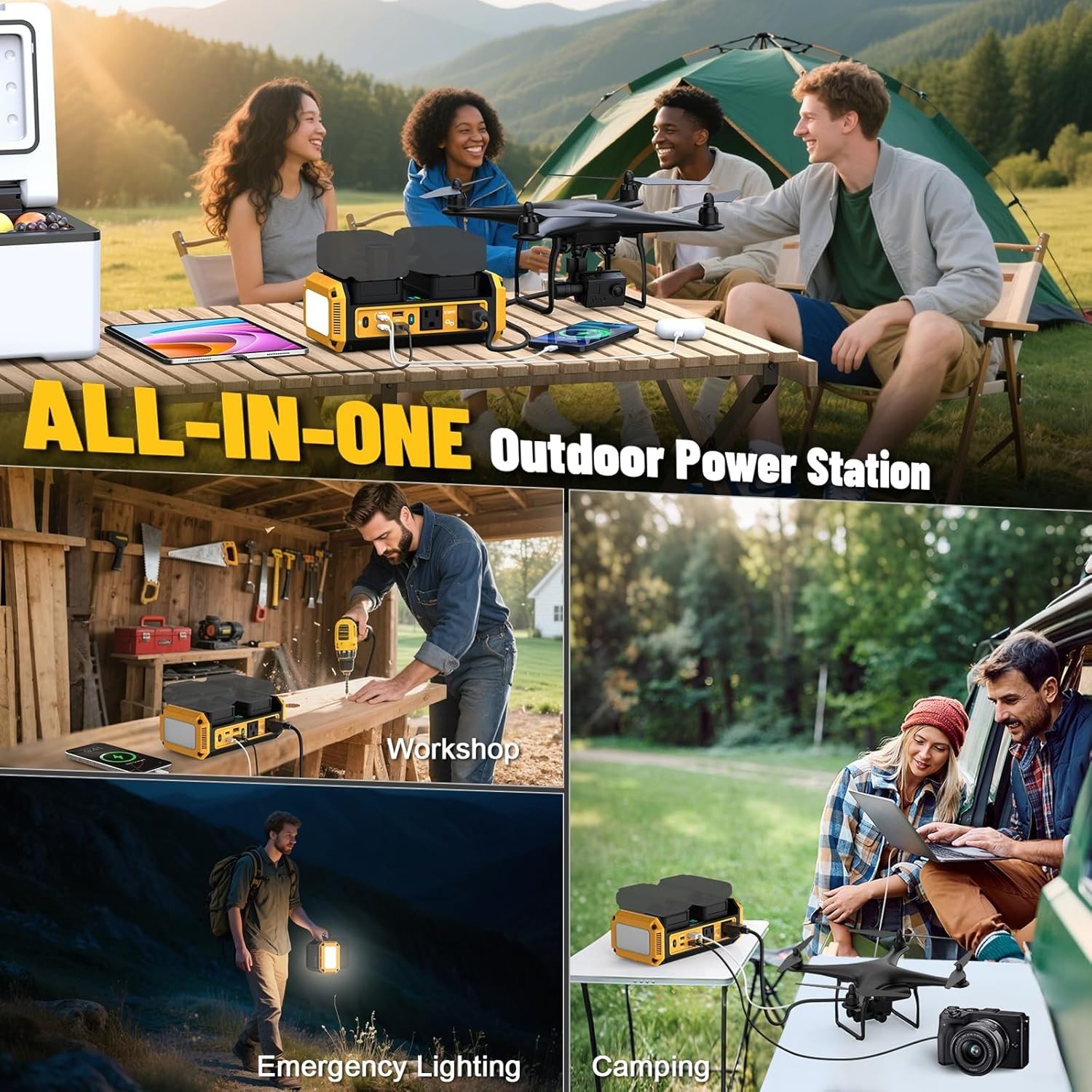 Voltage regulator 350W power Inverter Compatible with Dewalt 20v Battery