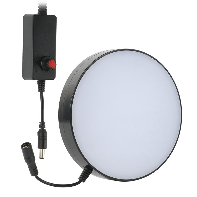 100V-240V Adjustable Brightness LED Ring Bottom Light Source Stereo Microscope