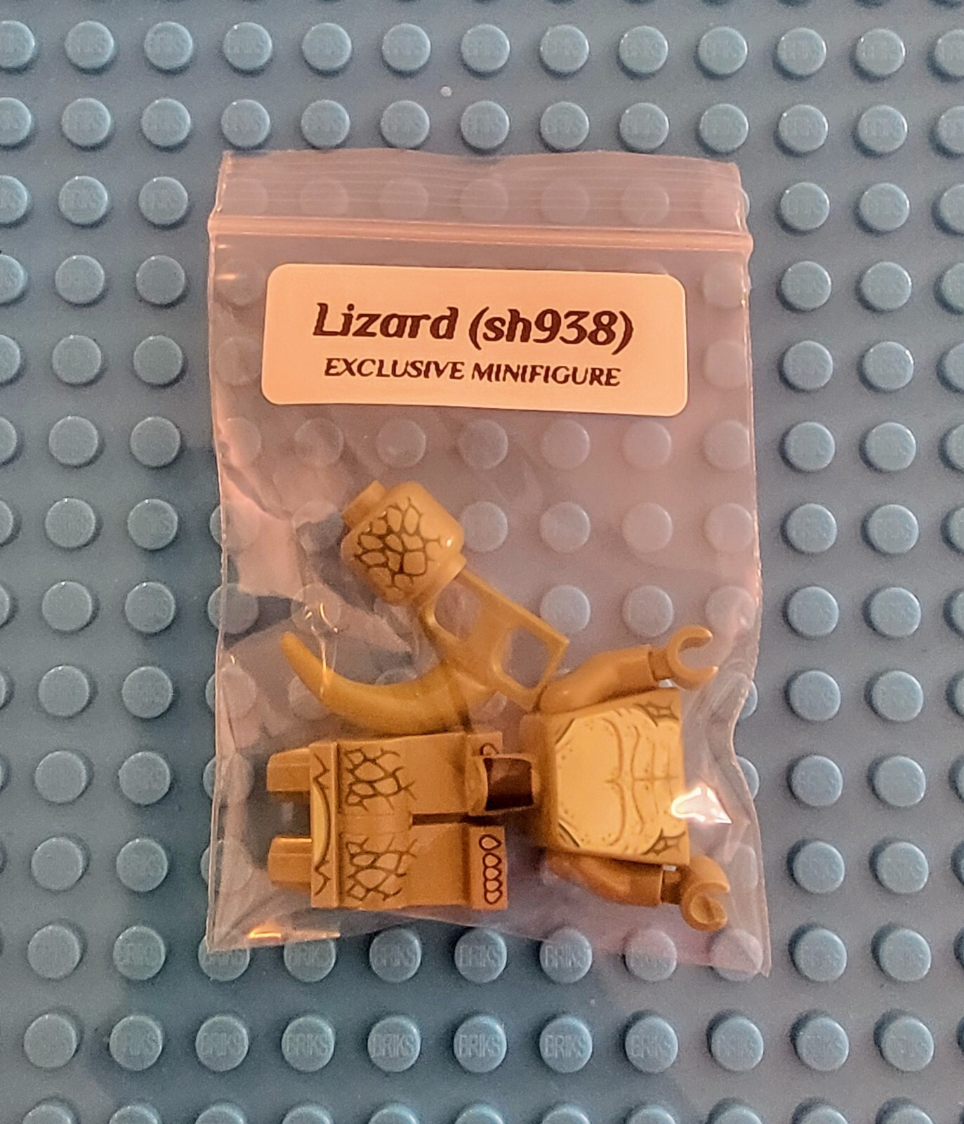 LEGO Lizard sh938 from Spiderman vs Sandman Set Exclusive Minifigure LIZARD ONLY