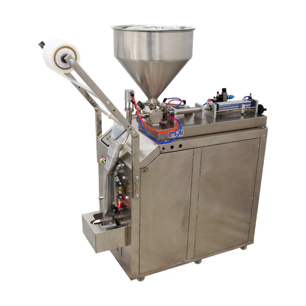 110V 10-100ml Automatic Bags Paste Liquid Filling Machine Quantitative Packager
