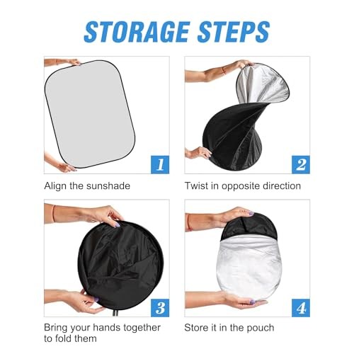 Sunroof Sunshade Sun Shade Roof Cover for Mini r55/r56/r60/f54/f55/f56, Black