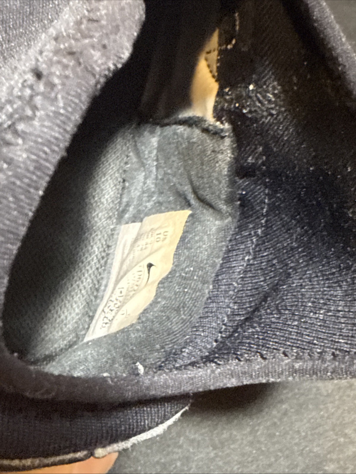 Nike Phantom Luna FG Soccer Cleats Black Gold Men’s 10