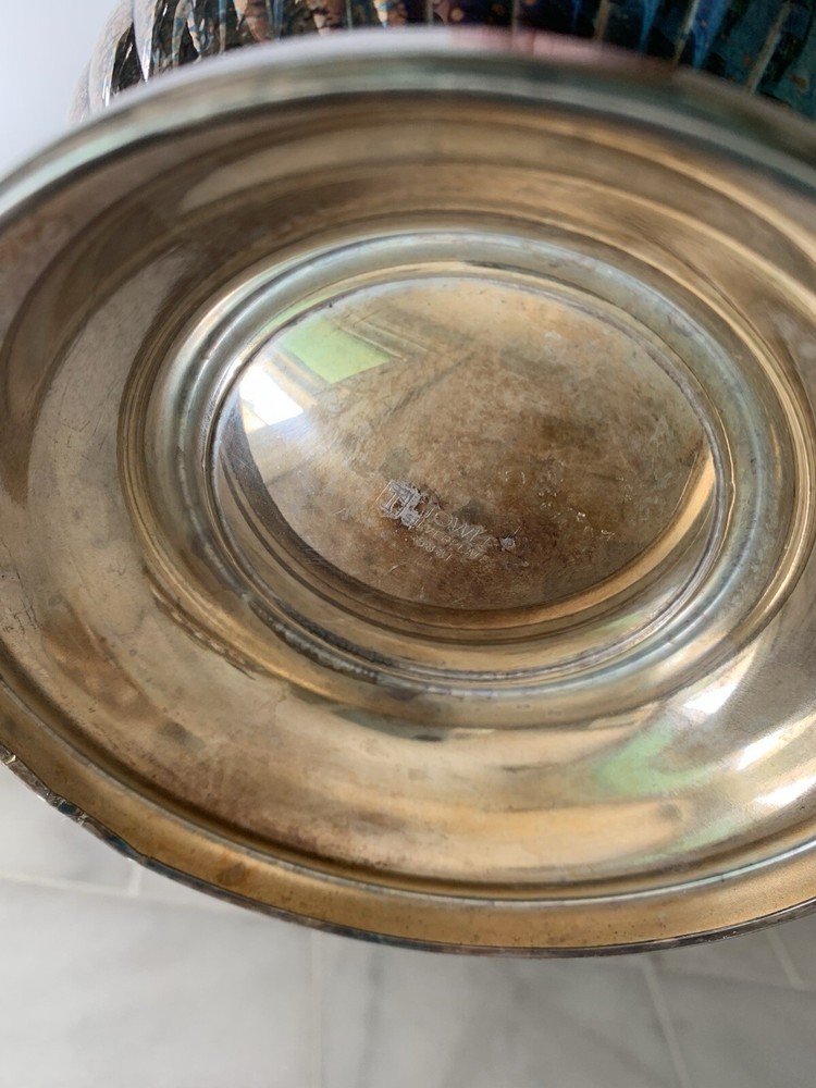 Vintage Towle Silverplate 5881 Footed Serving Pitcher