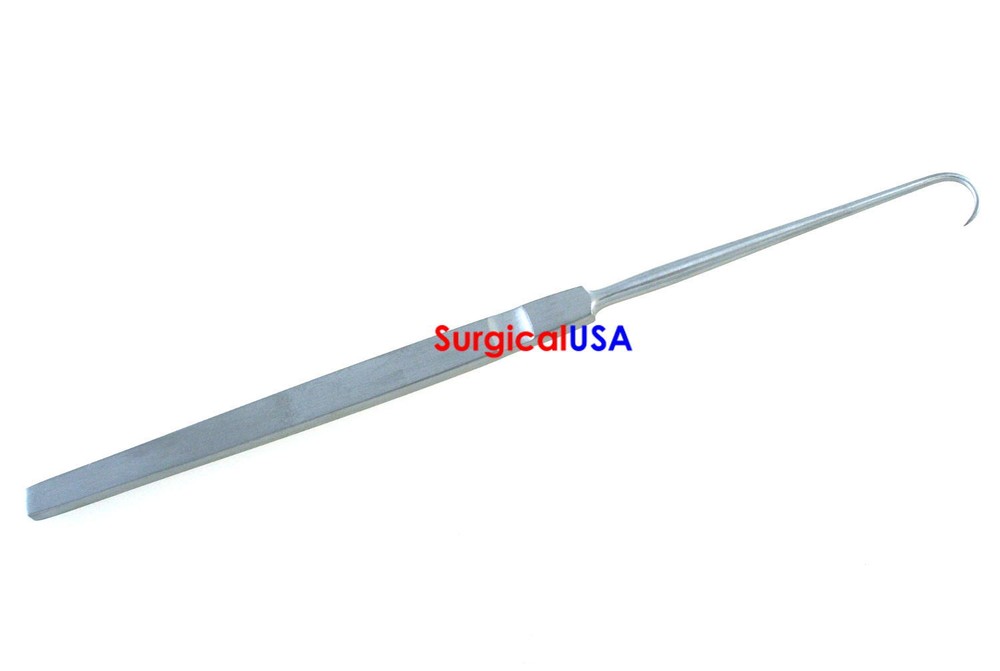 Hupp Trachea Hooks 6.5" Sharp Point Single End Retractors