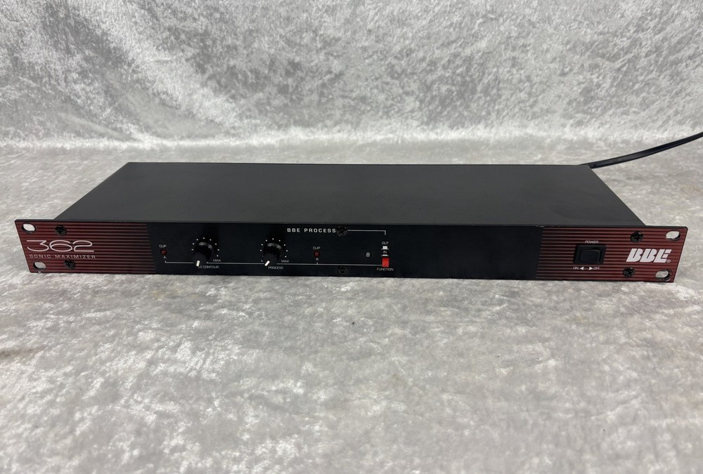 BBE 362 Sonic Maximizer rack effect unit