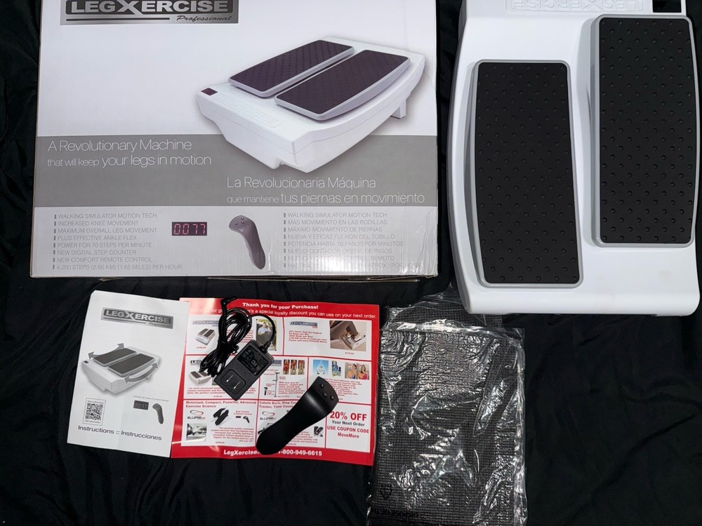 Legxercise Pro legx-012 Motorized Leg Activator Exercise Machine