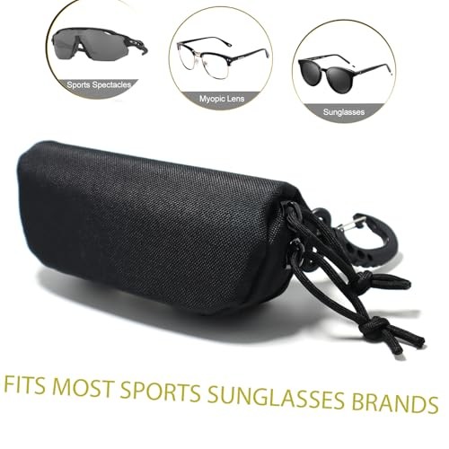 Tactical Molle Glasses Case Tactical Eyeglasses Case Shockproof Green