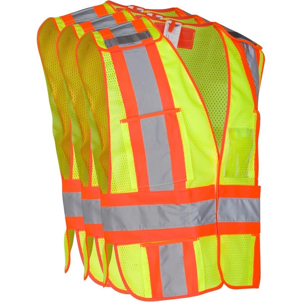 Breakaway Vest, 5 Point, Class 2, Adjustable Waist