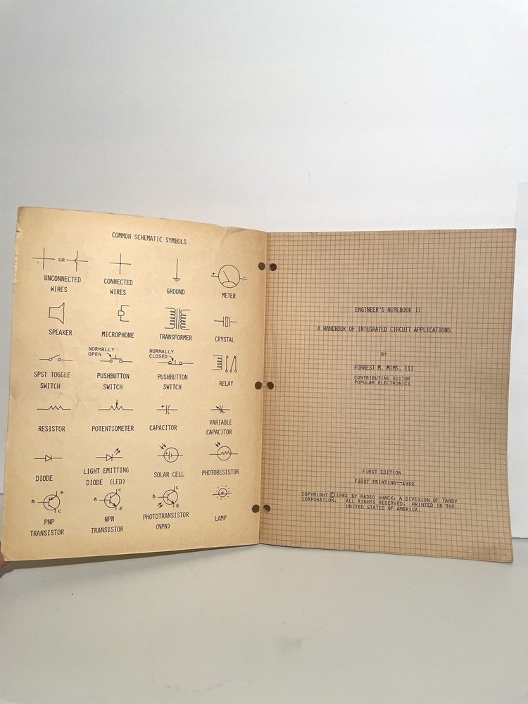 VTG Archer Engineer's Notebook II 1982 Integrated Circuit Application