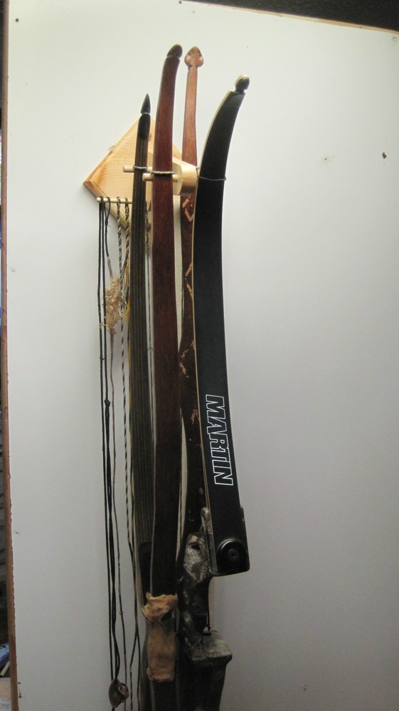 Traditional bow racks - 4 bow