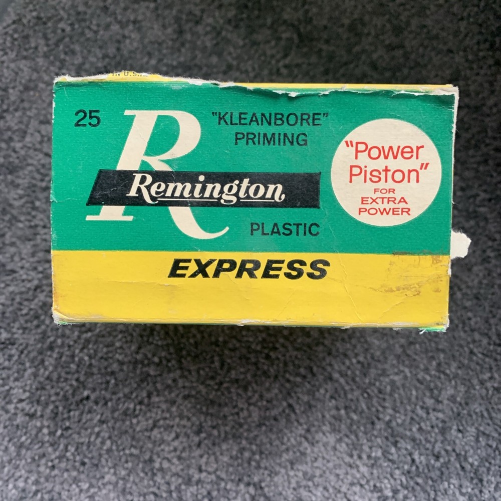 Remington 12 Ga Shotgun Shell Box Empty