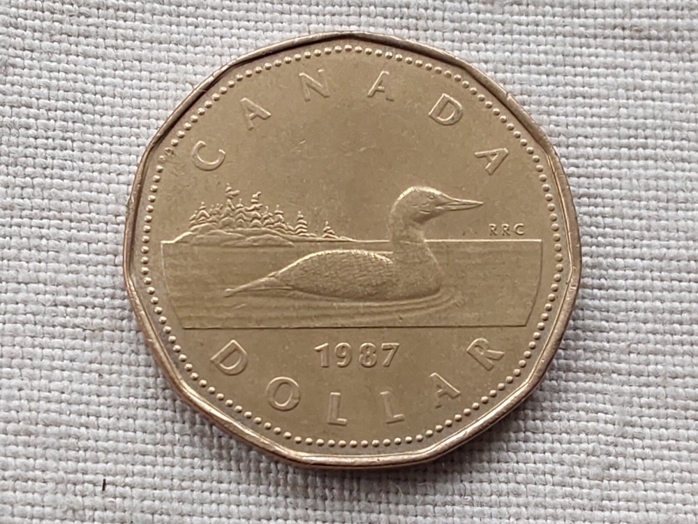 Canada 1987 1 dollar coin