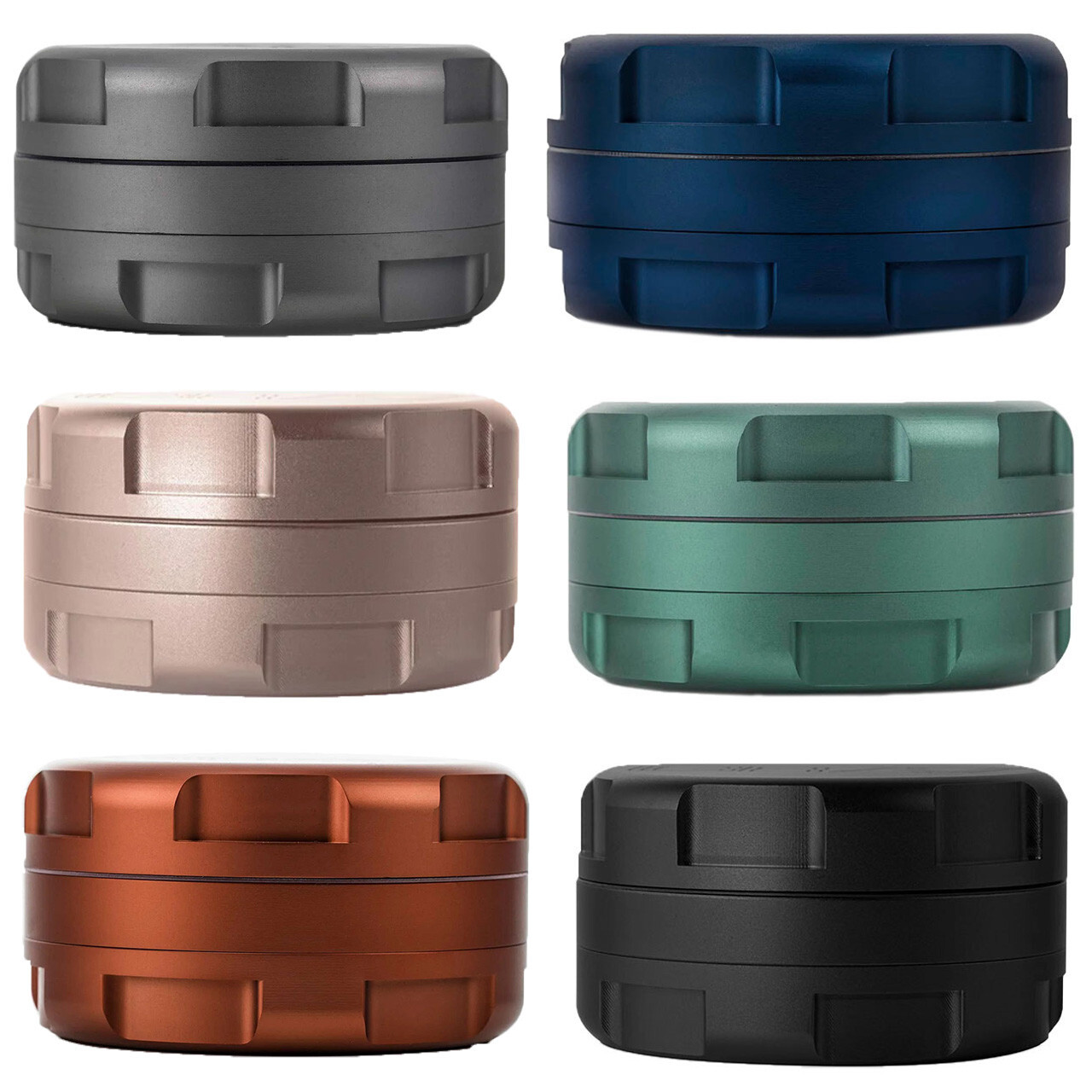 GRAV 3 Piece Grinder - (MULTIPLE COLORS) *SHIPS ASAP*