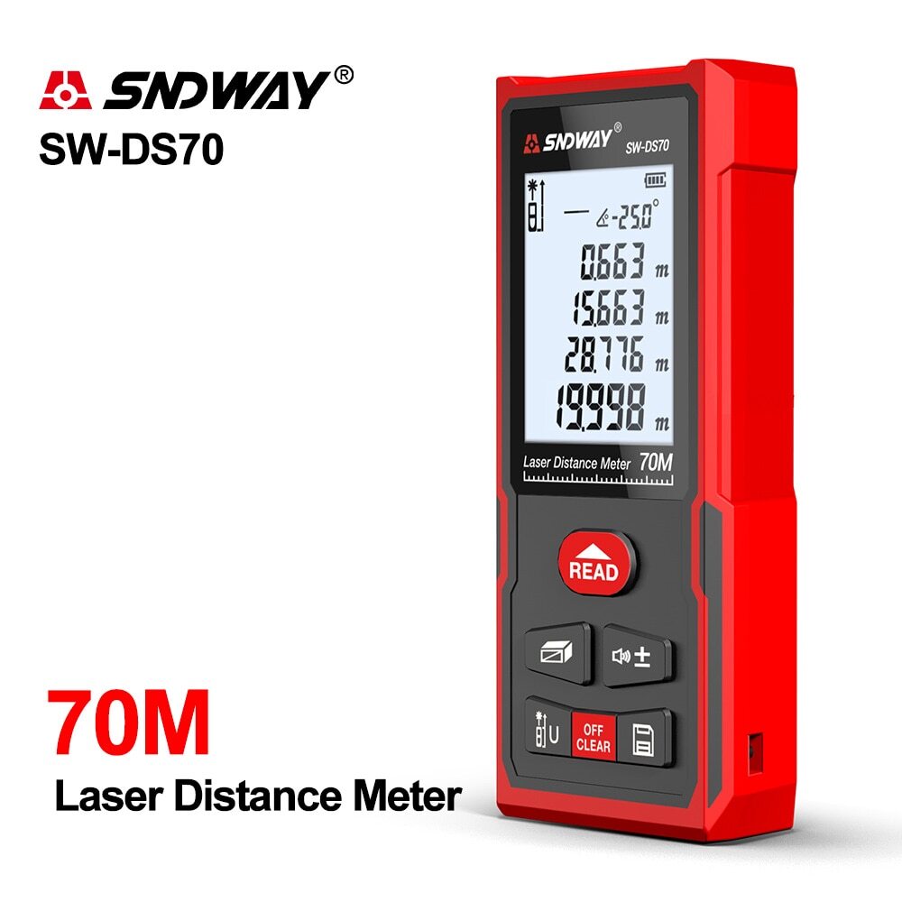Laser Rangefinder Accurate Digital Laser Rangefinder Handheld Distance Meter