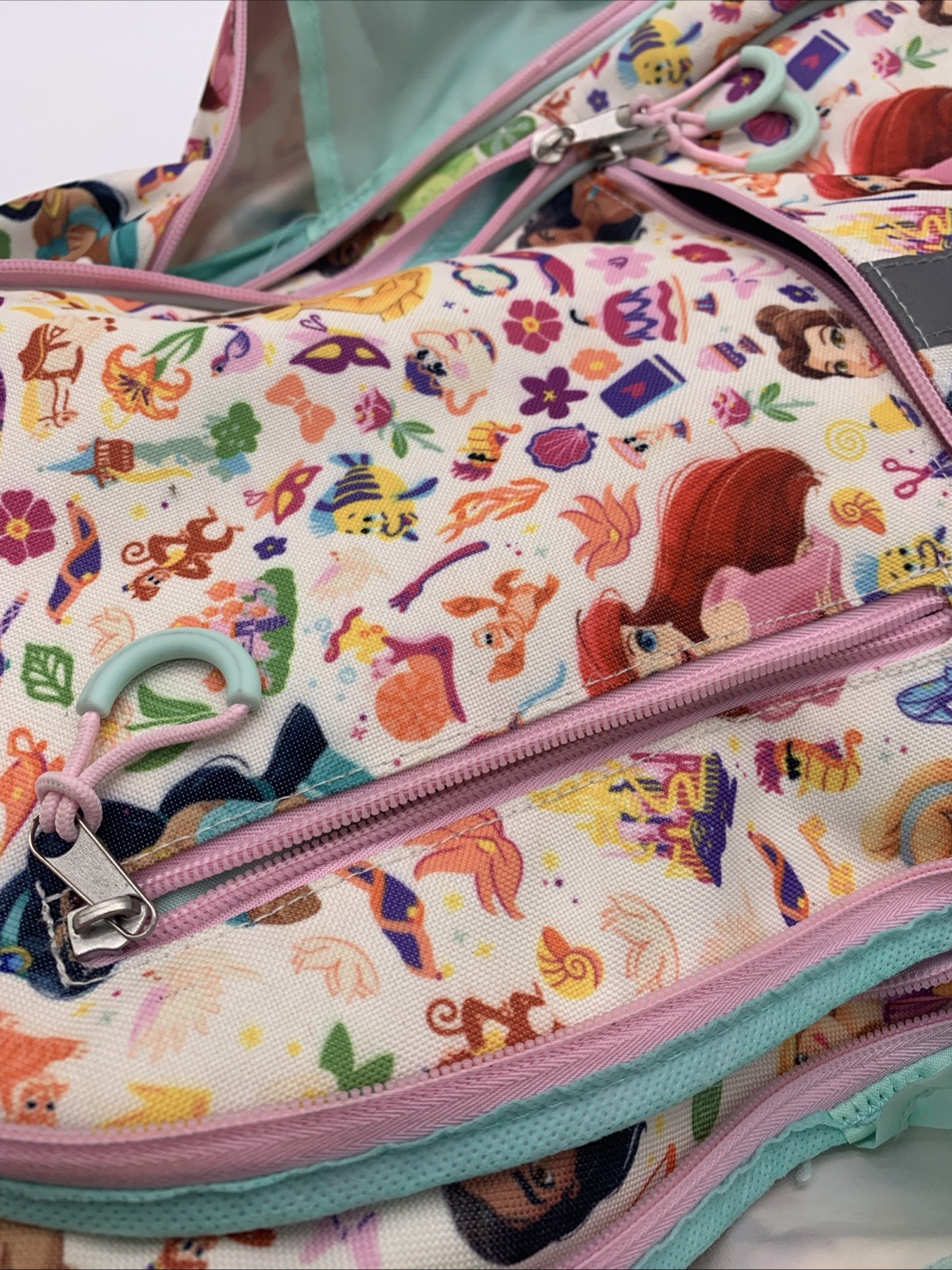 Disney Princess Mini Backpack Bioworld Used 16 Inches Tall