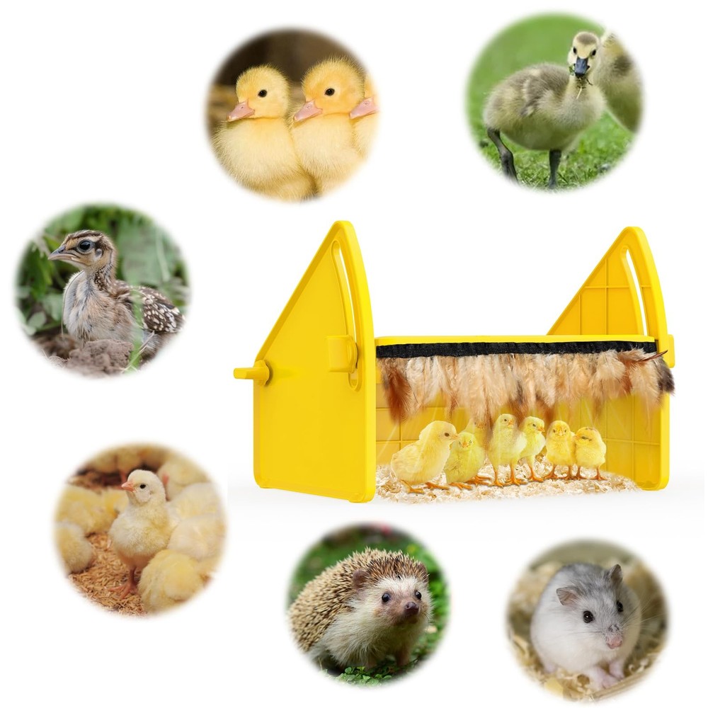 Heating Brooder Plate for Chicks Ducklings, Adjustable 3 Levels Temperature B...