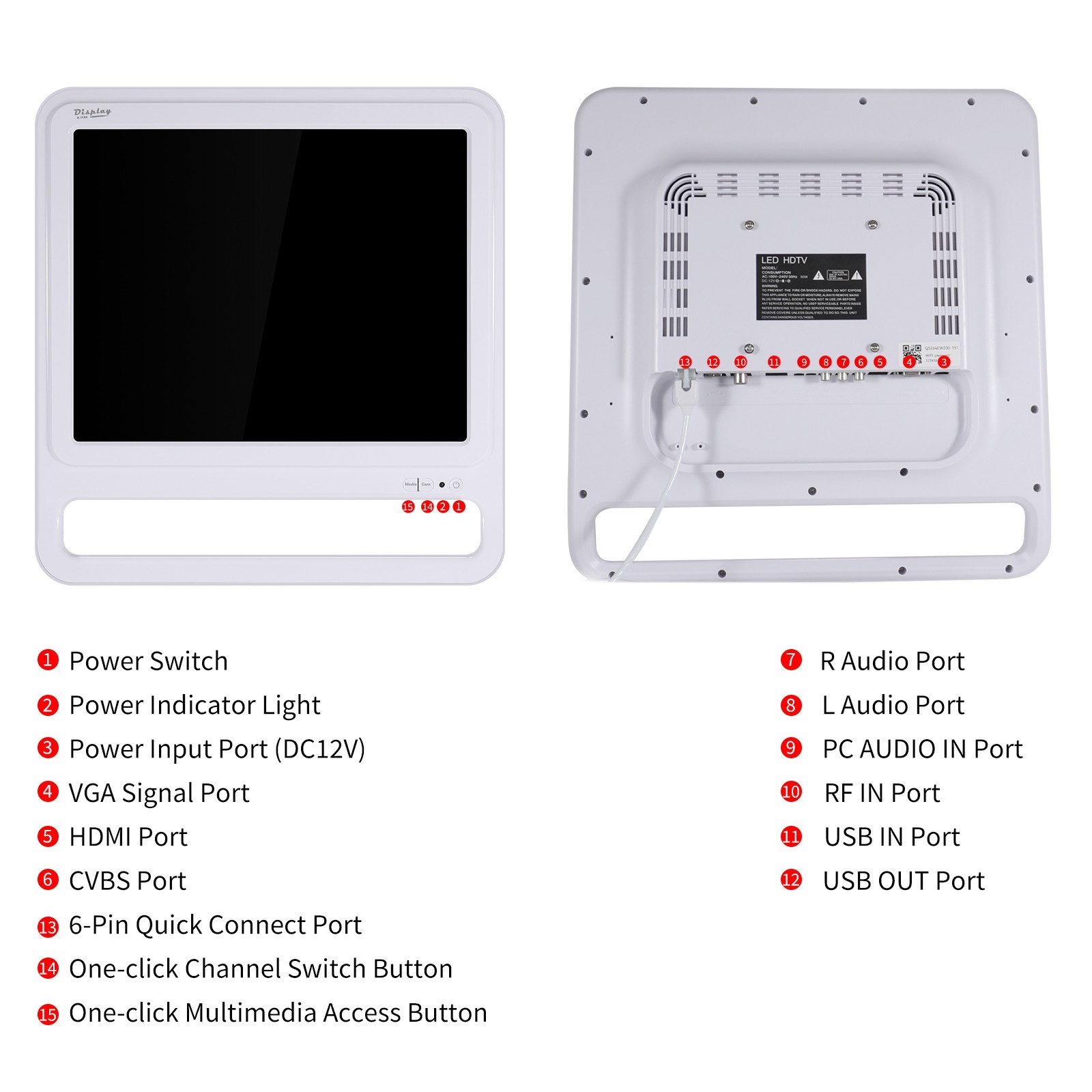 Dental Digital Intraoral Camera with Electric Monitor