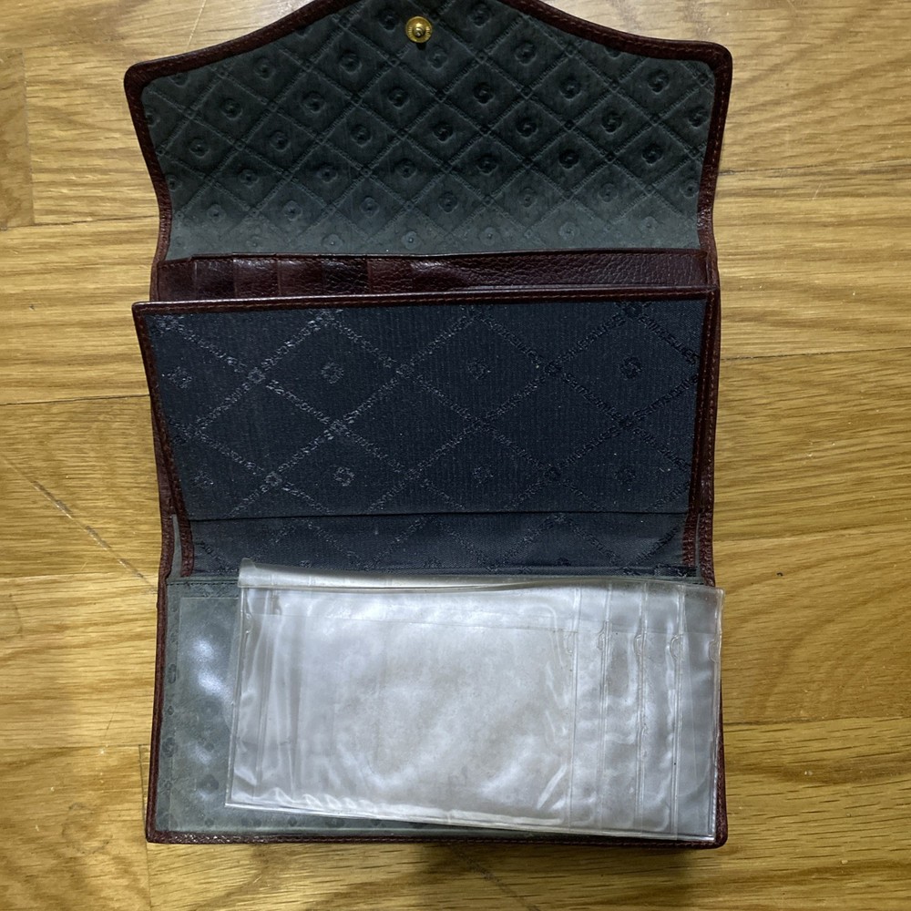 samsonite leather Brown Wallet 7x4