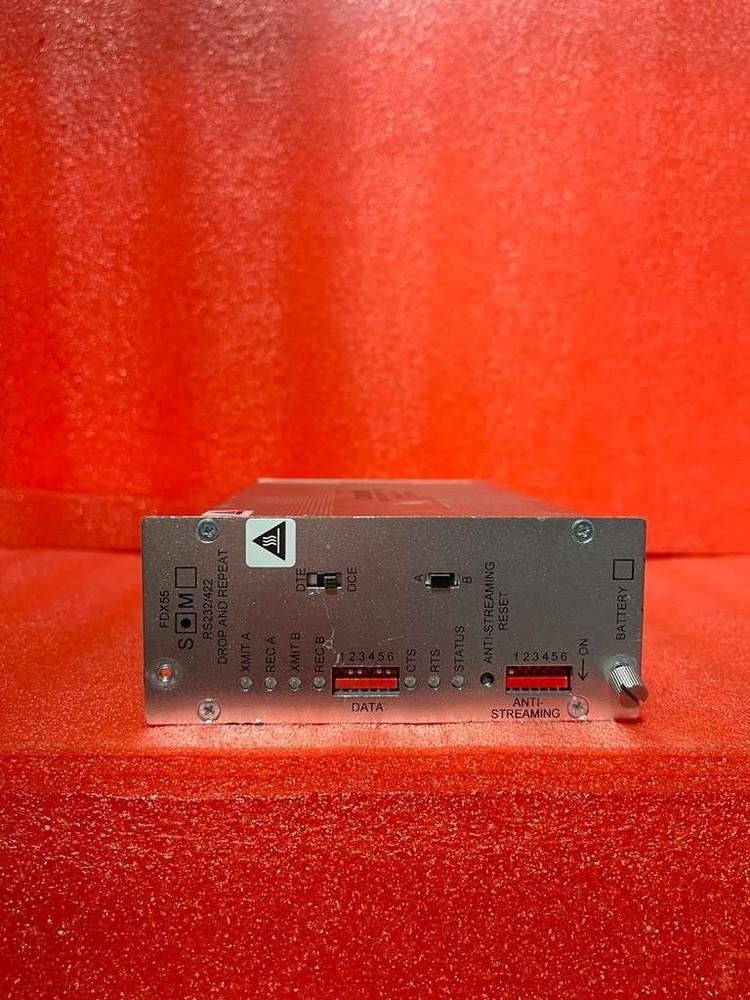 Comnet FDX55M28 Anti-Streaming RS232422 Drop & Repeat Data Transceiver