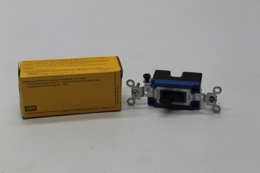 HUBBELL CS115 SINGLE POLE SWITCH NSMP