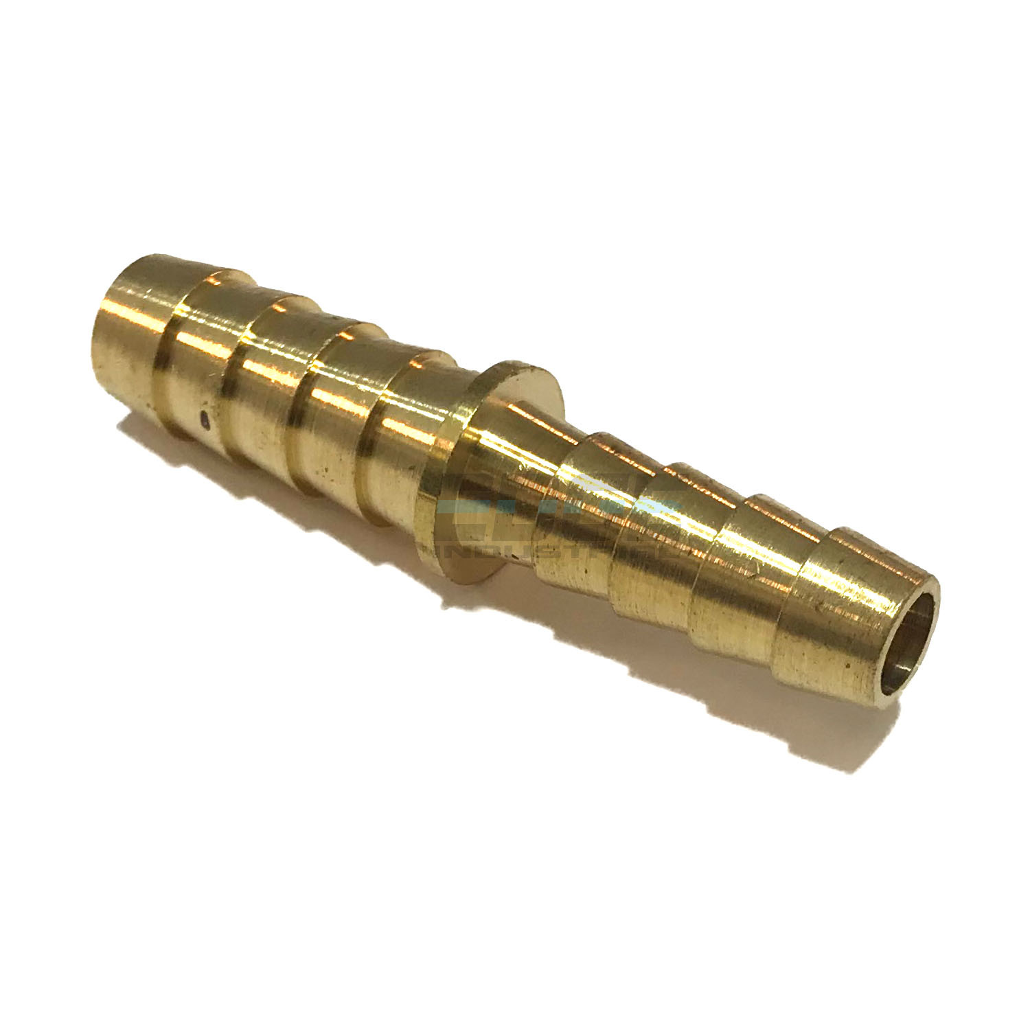 3/8 X 5/16 HOSE ID BRASS BARB REDUCER SPLICER FITTING GAS/FUEL/AIR/WATER/OIL