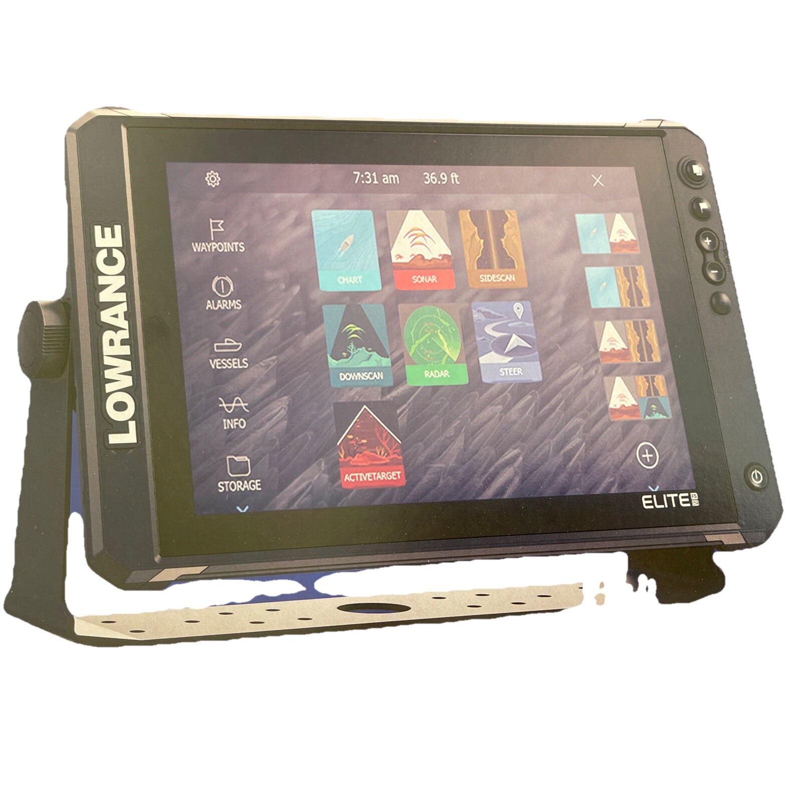 Lowrance Elite FS 12 Fishfinder Chartplotter Totalscan Transducer