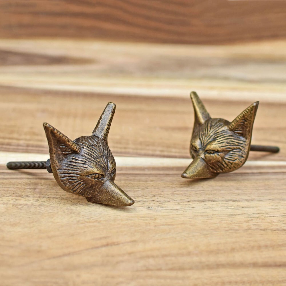Animal Cabinet Drawer Knobs Handles Antique Bronze Animal Bird Cupboard Knobs