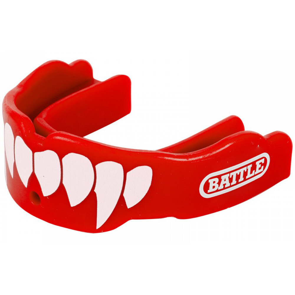 Battle Sports Adult Fang Mouthguard 2-Pack with Straps